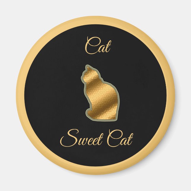 Imã Gato Doce (Frente)