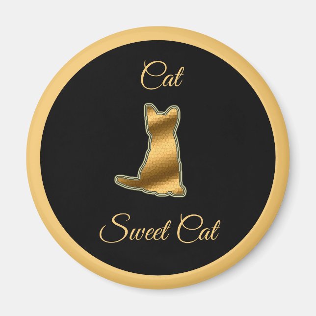 Imã Gato Doce (Frente)