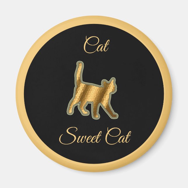Imã Gato Doce (Frente)
