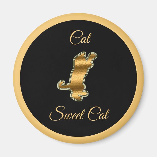 Imã Gato Doce (Frente)