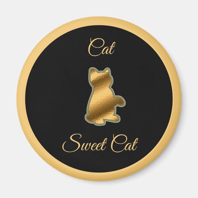 Imã Gato Doce (Frente)