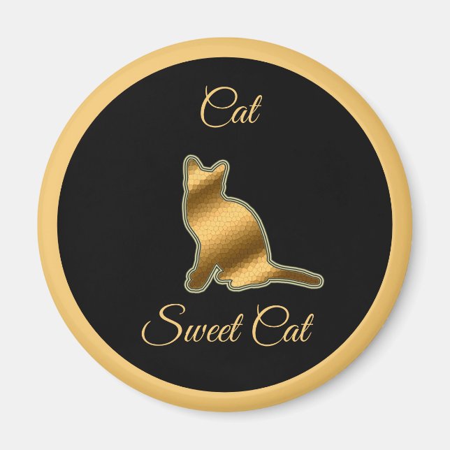 Imã Gato Doce (Frente)