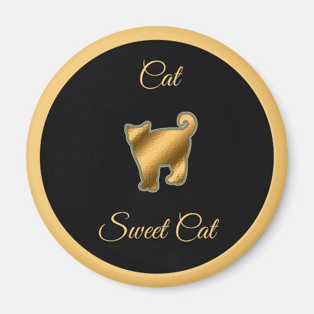 Imã Gato Doce (Frente)