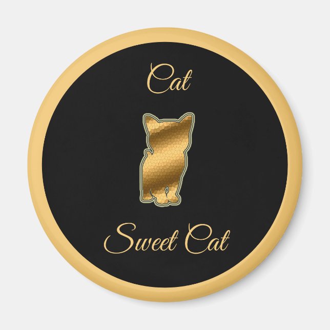Imã Gato Doce (Frente)