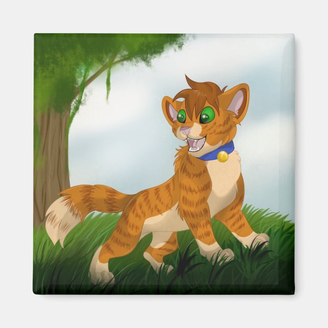 IMÃ GATO EM JOGO (Frente)