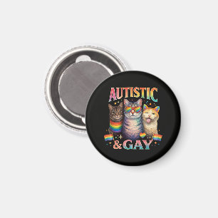 Imã Gato Engraçado Autista e Gay