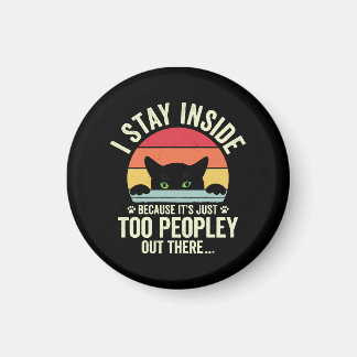 Imã Gato Engraçado Eu Fico Dentro Porque É Demais Pess