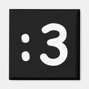 Imã Gato Face Emoticon: 3