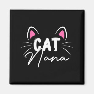 Imã Gato fofo nana rosto de gato mama mãe feliz mães