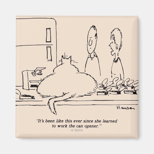 Imã Gato Gordo (Frente)