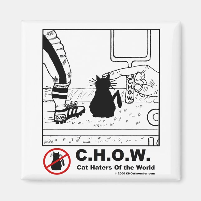 Imã Gato Hater de Futebol (Frente)