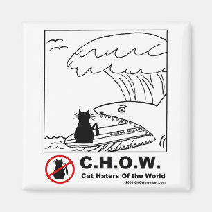 Imã Gato Hater Surfing Magnet