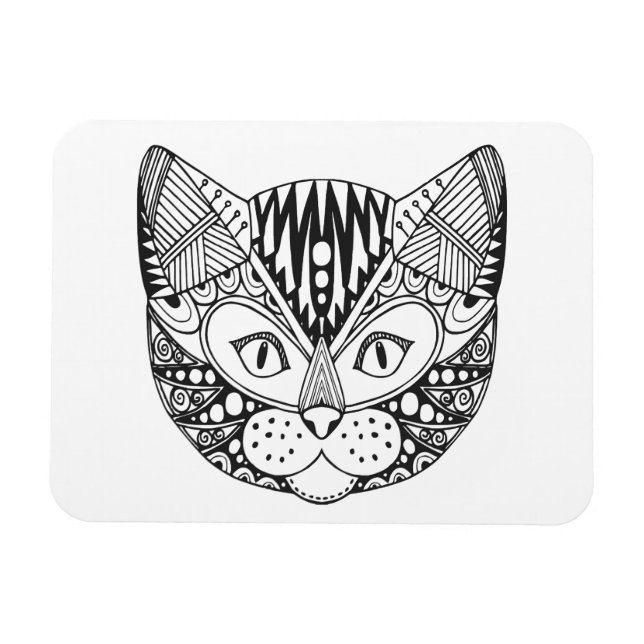 Ímã Gato Inspirado (Horizontal)