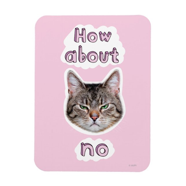 Ímã Gato Irritado (Vertical)