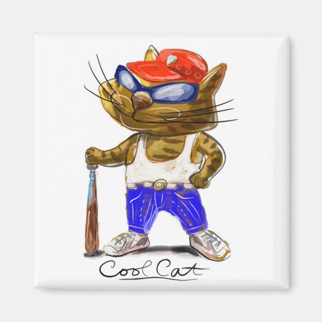 Imã Gato legal (Frente)