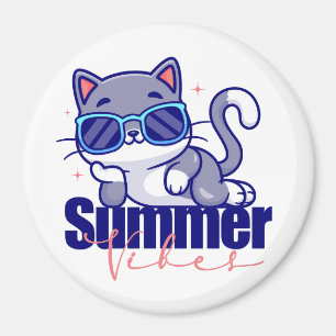 Imã Gato Legal Vibrações de Verão