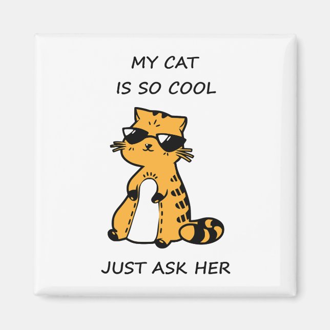 Imã Gato Legal Whimsso (Frente)