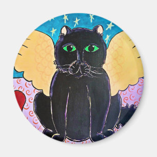 Imã Gato macio do anjo