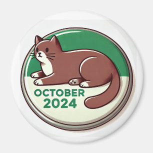 Imã Gato, Marrom e Branco