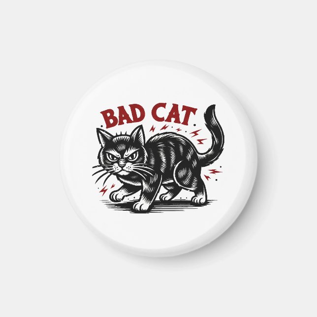 Imã Gato Mau (Frente)