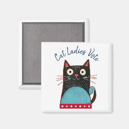 Imã Gato Mulheres Votam Escrito Feminista Russo Engraç