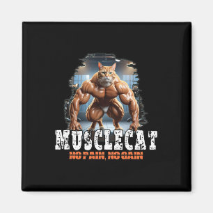 Imã Gato Muscular - Poder de Construção de Bacalhau -