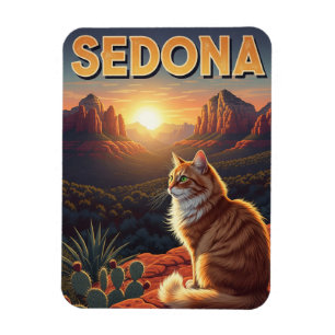 Ímã Gato na Arizona de Sedona Vertical