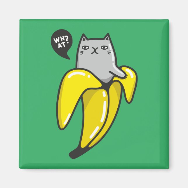 Imã Gato na banana (Frente)