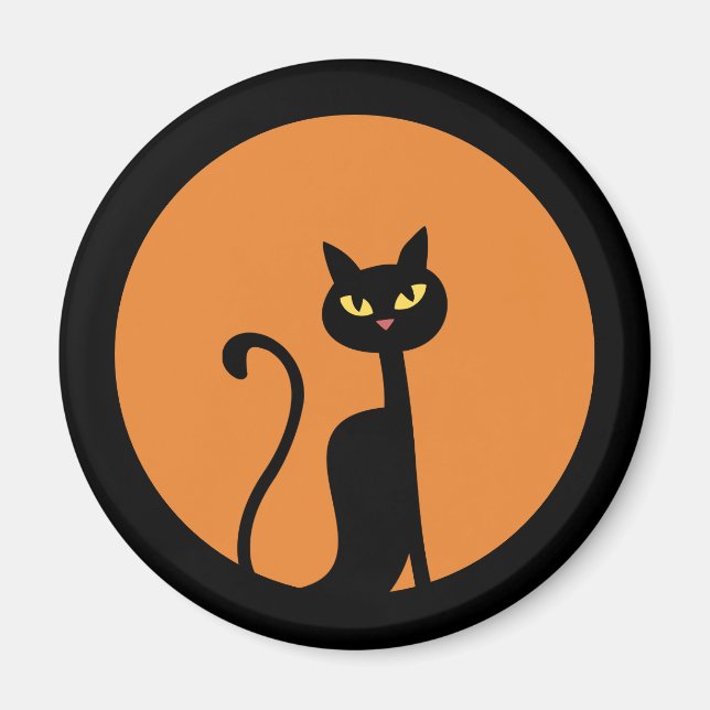 Imã Gato negro (Frente)