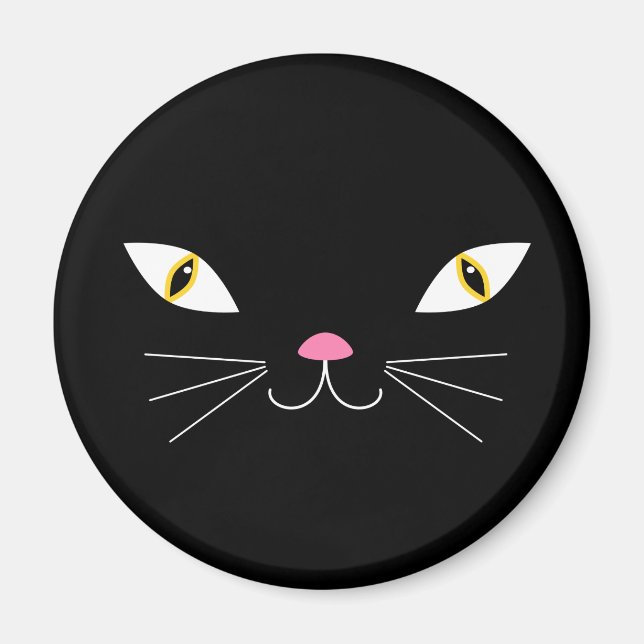 Imã Gato negro (Frente)