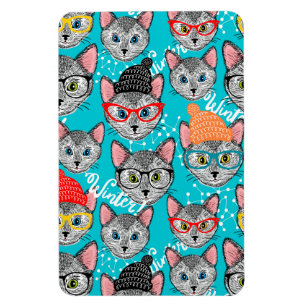 Ímã Gato no chapéu