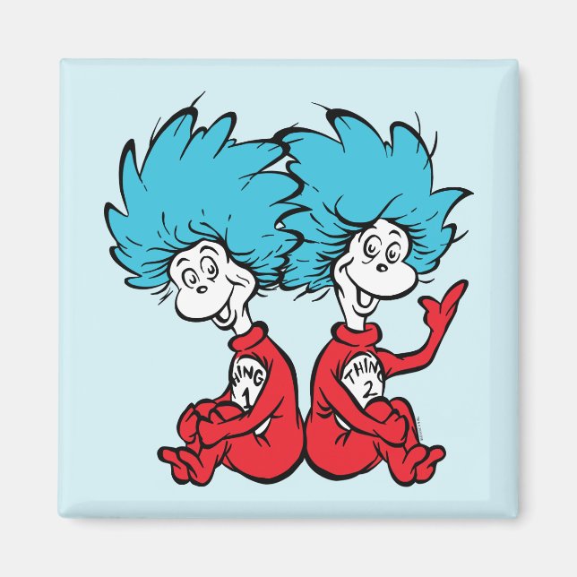 Imã Gato no Chapéu Uma Coisa e Duas Coisas (Frente)