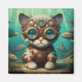 Imã Gato no Magneto Oceânico