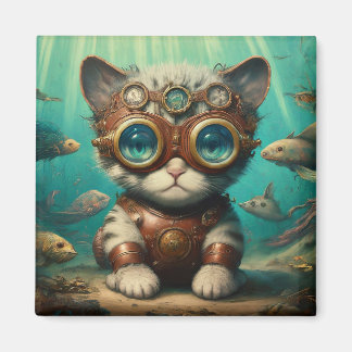 Imã Gato no Magneto Oceânico