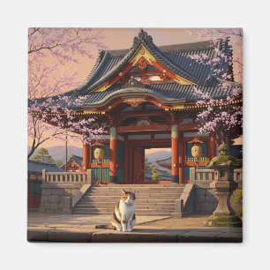 Imã Gato no Templo de Quioto Viagem do Japão