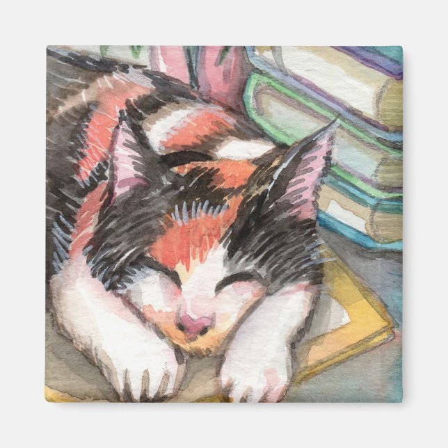 Imã Gato pelos Livros (Frente)