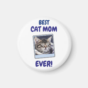 IMÃ GATO PERSONALIZADO MÃE MÃE SEMPRE PET AMOR DIA DAS