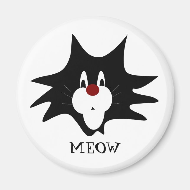 Imã Gato preto (Frente)