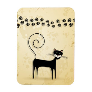 Ímã Gato preto