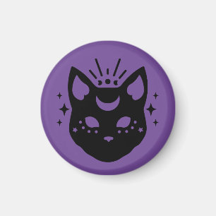 Imã Gato Preto Místico