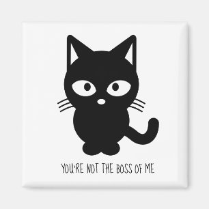 Imã Gato preto você não é o chefe de mim