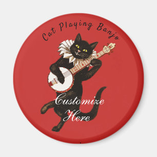 Imã Gato que joga o banjo Thunder_Cove