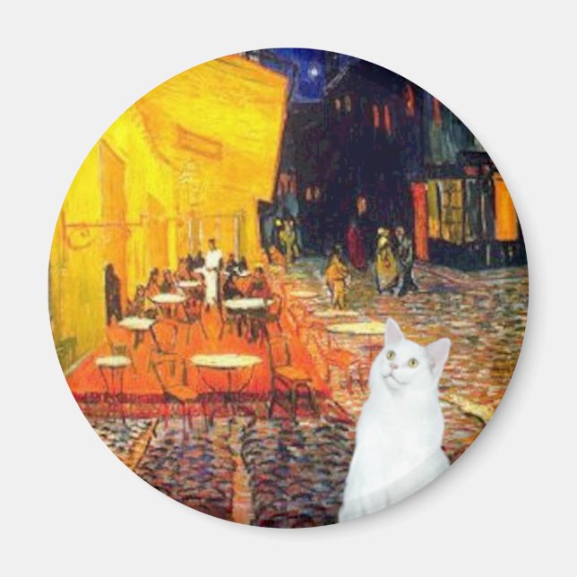 Imã Gato (SH branco) - Terrace Cafe (Frente)