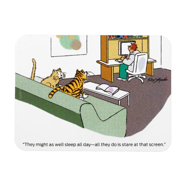 Ímã Gato Talk (Horizontal)