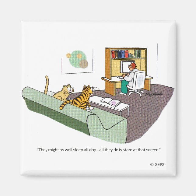 Imã Gato Talk (Frente)