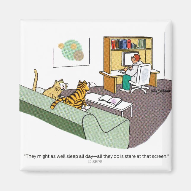 Imã Gato Talk (Frente)