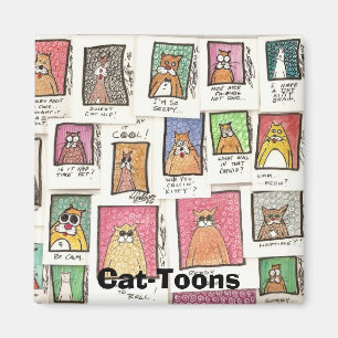 Imã Gato-Toons