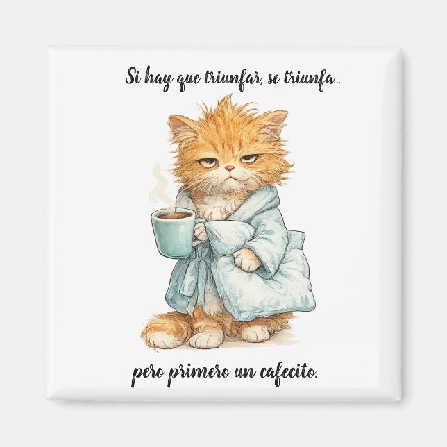Imã gato triunfador (Frente)