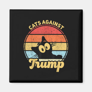 Imã Gatos Contra A Eleição Anti Trump Funny Anti Trump
