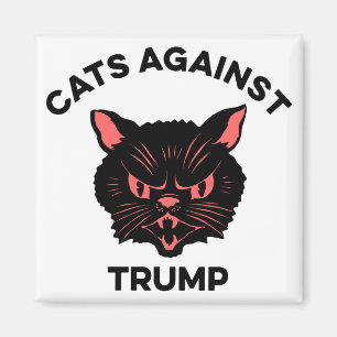 Imã Gatos contra o protesto político do trunfo
